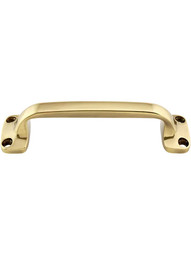 6" Solid-Brass Window Utility Pull